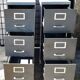 Paire de casiers industriels