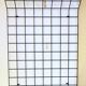 String metal wall mount  coat and hat rack, 1950s