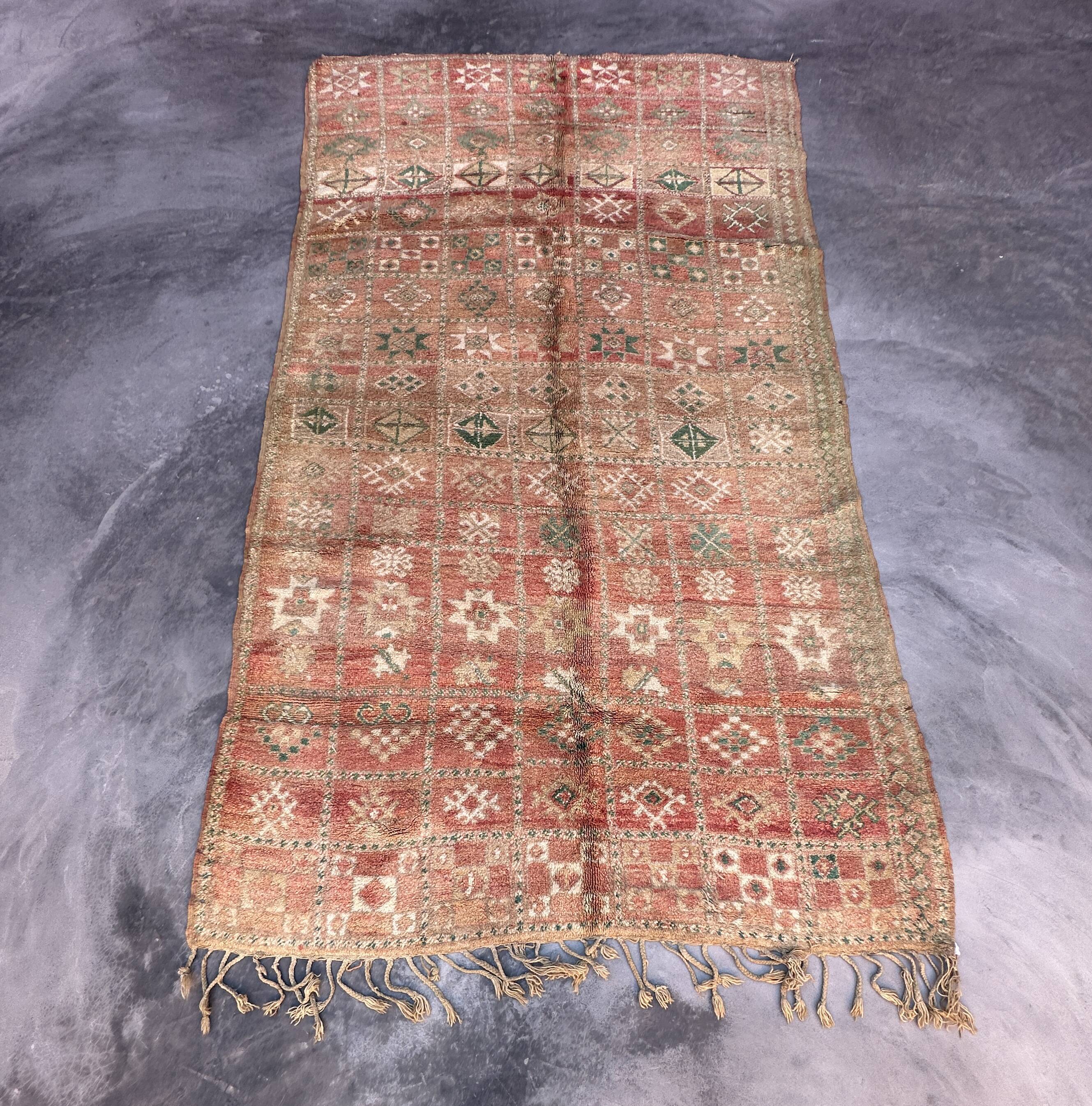 Moroccan carpet - 193 x 337 cm