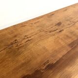 Solid walnut table - Tapered legs