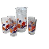 Covetro seventies orangeade glasses made in Italy