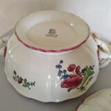 Gien earthenware soup tureen
