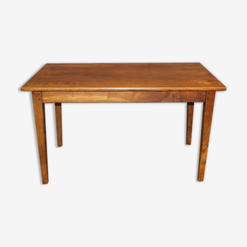 Elm bistro table late XIX