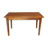 Elm bistro table late XIX