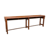 Console industrielle en bois