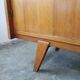 Large vintage sideboard 1950 compass feet
