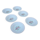 6 assiettes creuses