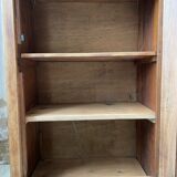 Oak showcase bookcase