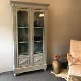 Late 19th century glass cabinet