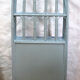 Blue bamboo shelf