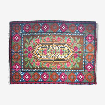 Large superb Romanian rug 316X182 cm with amazing bohemian floral design