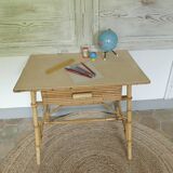 Rattan desk