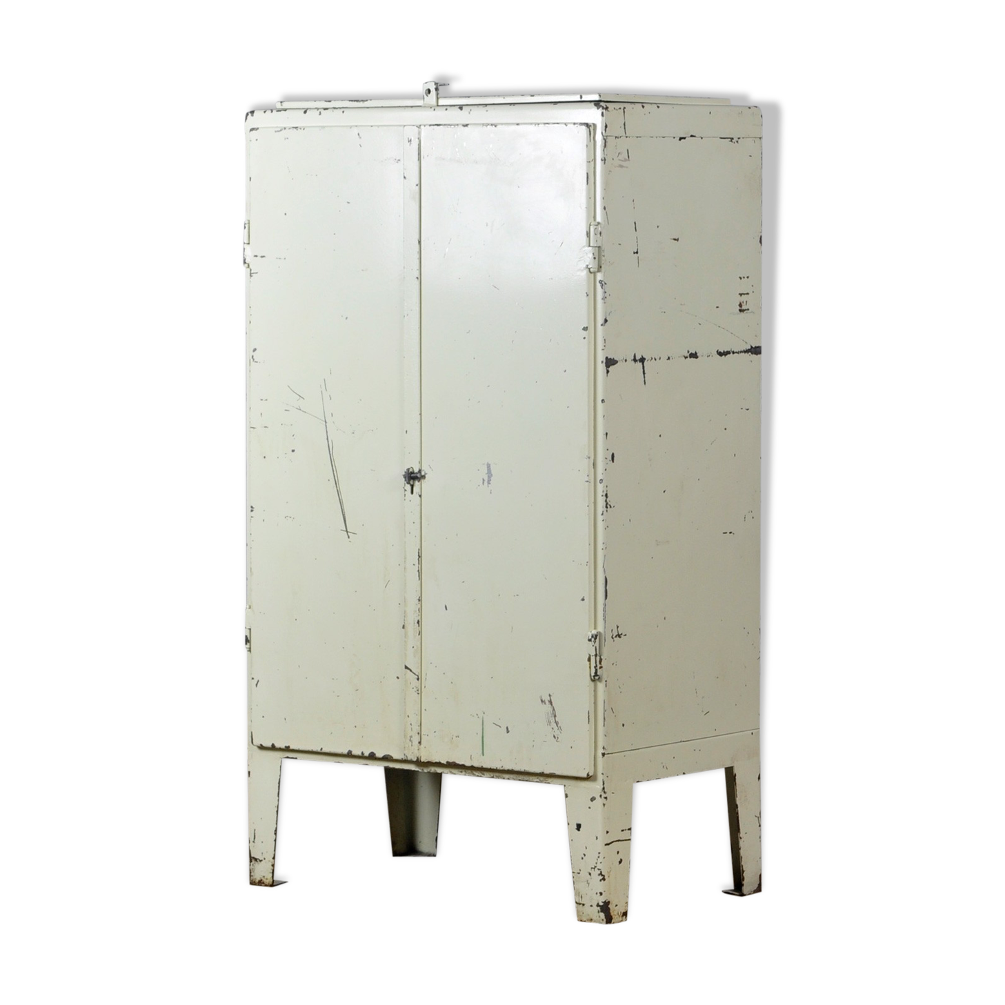 Industrial iron cabinet, 1960s