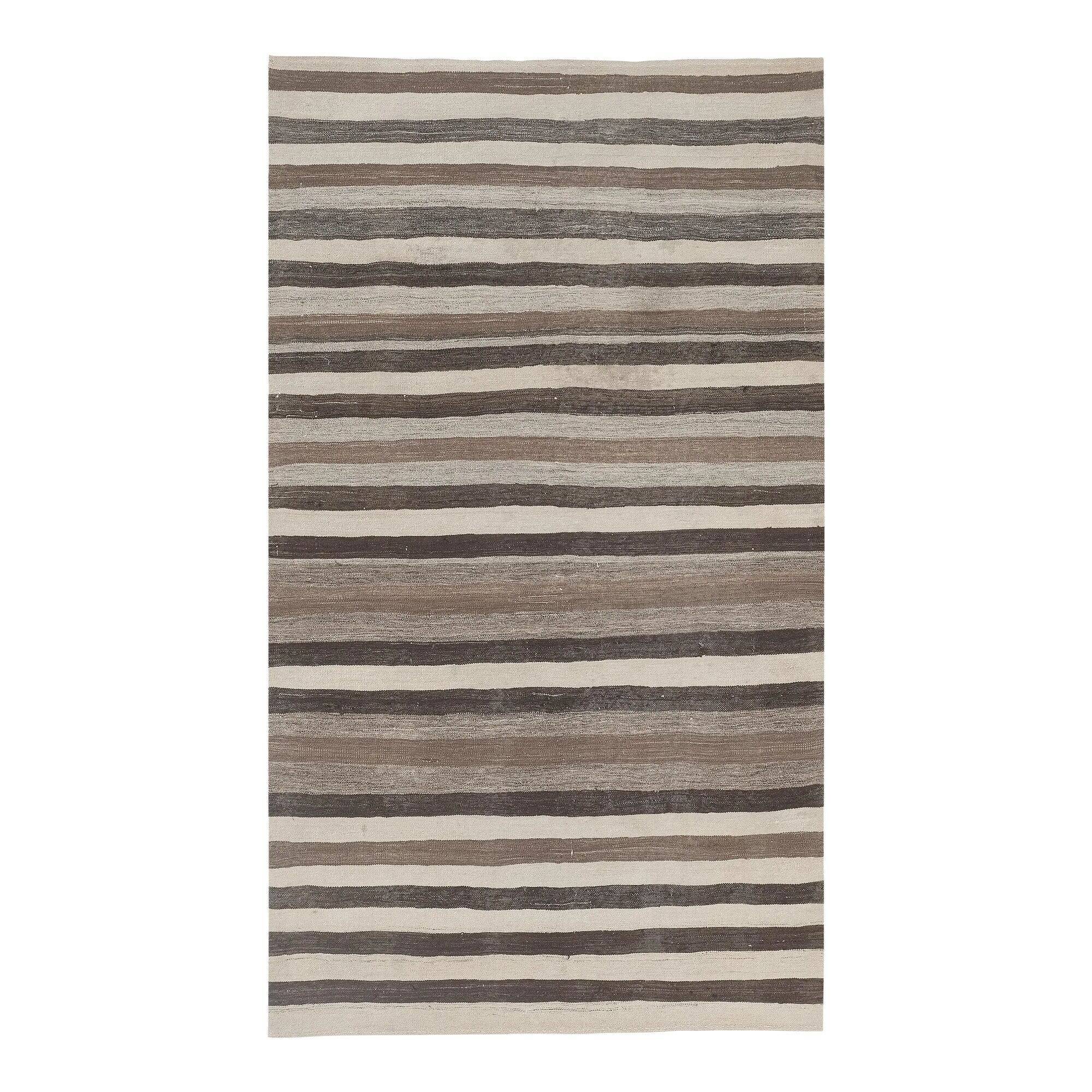 Vintage Turkish kilim handwoven 185x312 cm