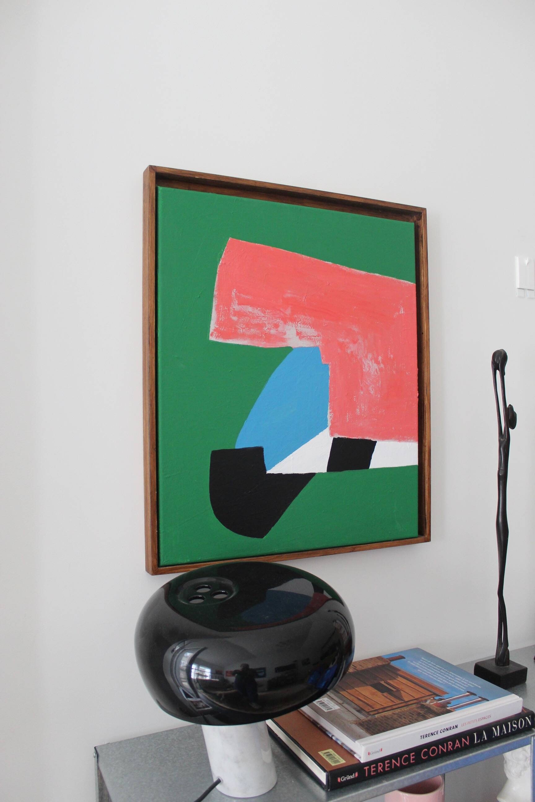 Modern minimalist art "lucky charm" by Bodasca