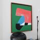 Modern minimalist art "lucky charm" by Bodasca