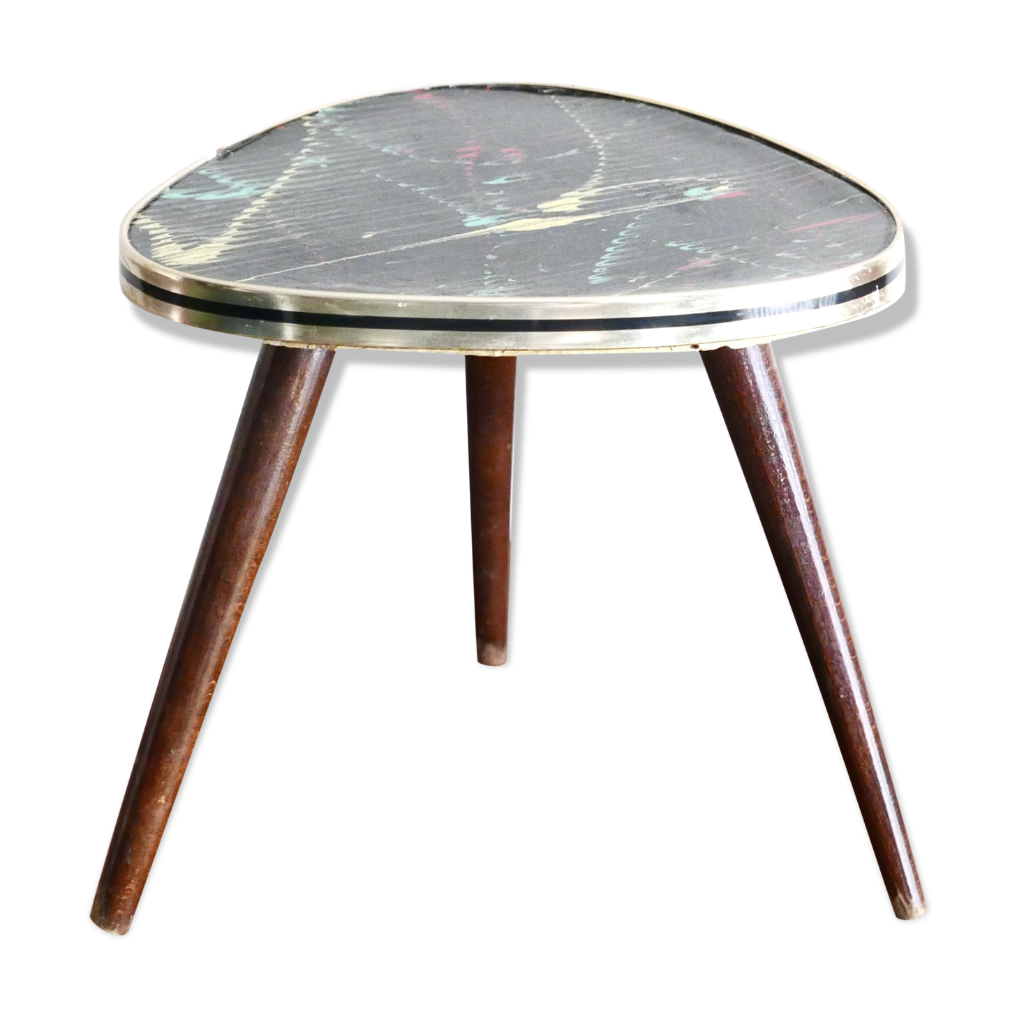 Table tripod set abstract, door harness plant - 50 years