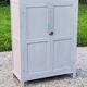 Parisian sideboard at support height from the 30s-50s with gray patina