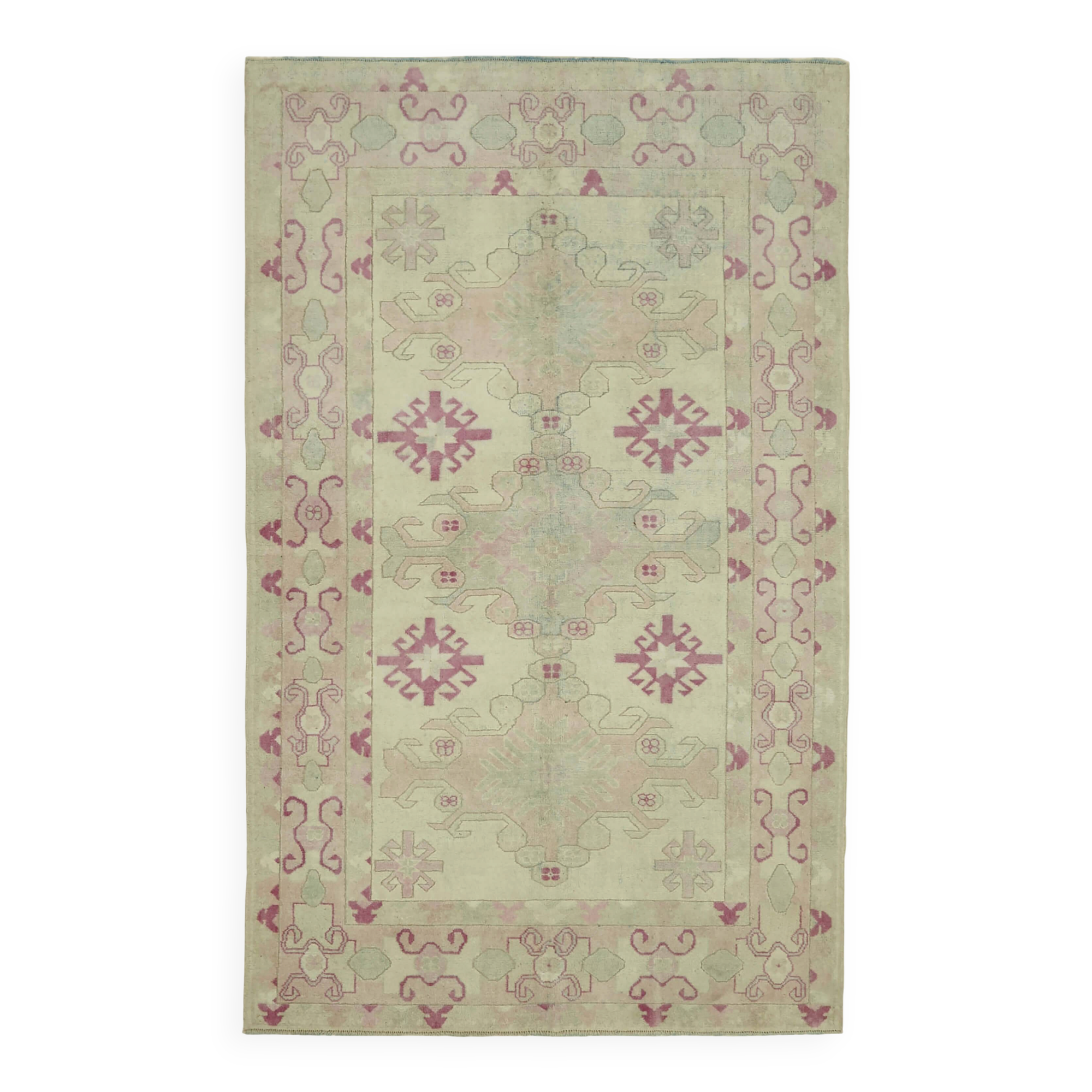 Turkish Vintage Anatolian Rug 153 cm x 245 cm