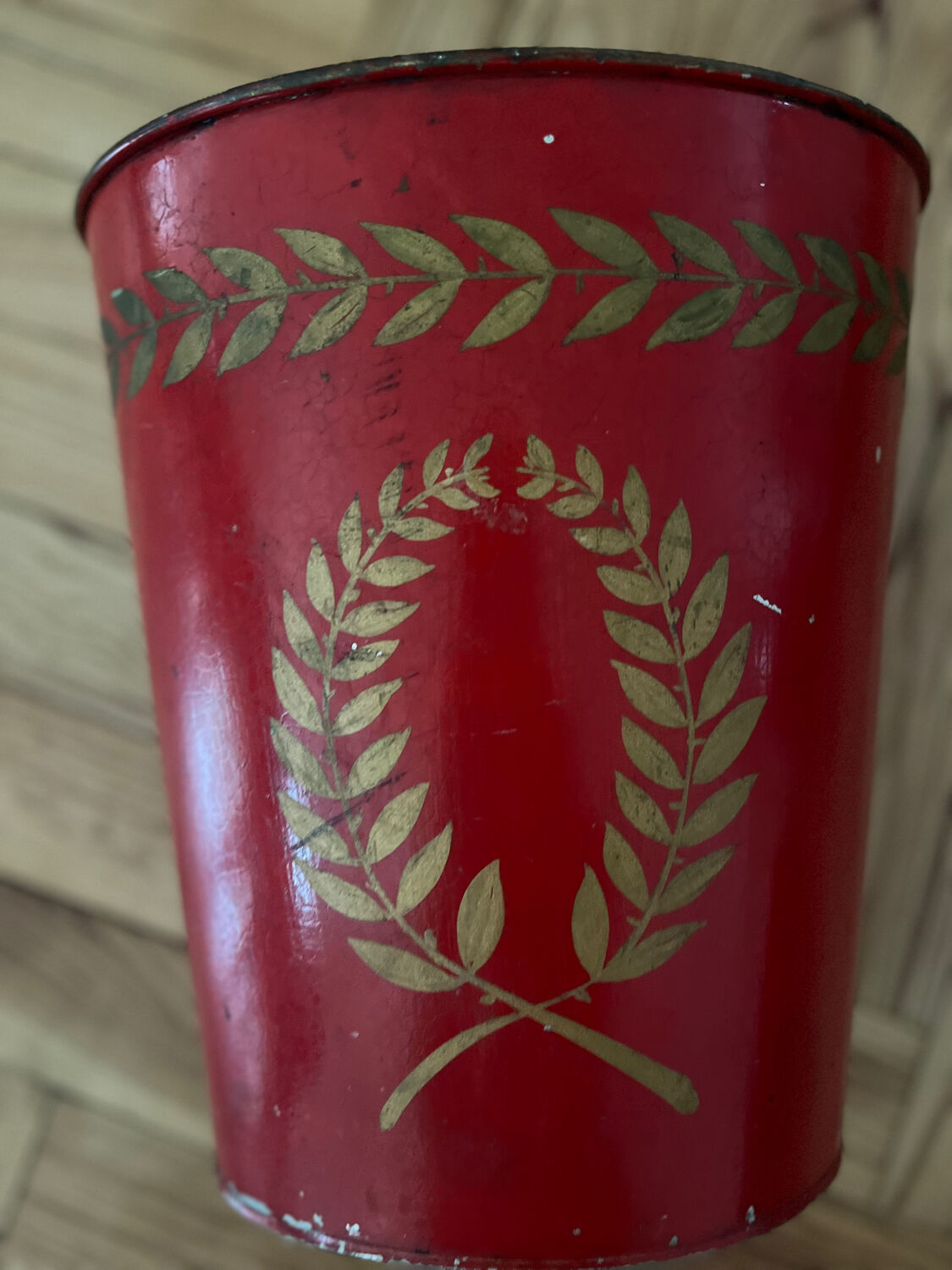 Empire era painted sheet metal wasteland