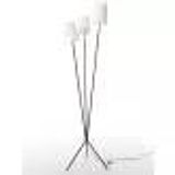 Lampadaire vintage tripodes à 3 abat-jours