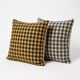 Set of 2 vintage kilim cushion covers 41x41 cm