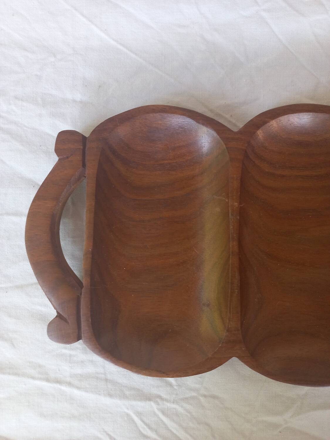 Solid wood pocket emptier