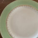 Assiettes à dessert en faïence l’Amandinoise