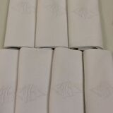 Lot of 7 monogrammed towels