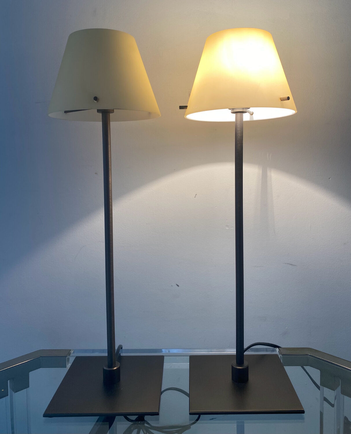 Pair of vintage lamps from the 80s