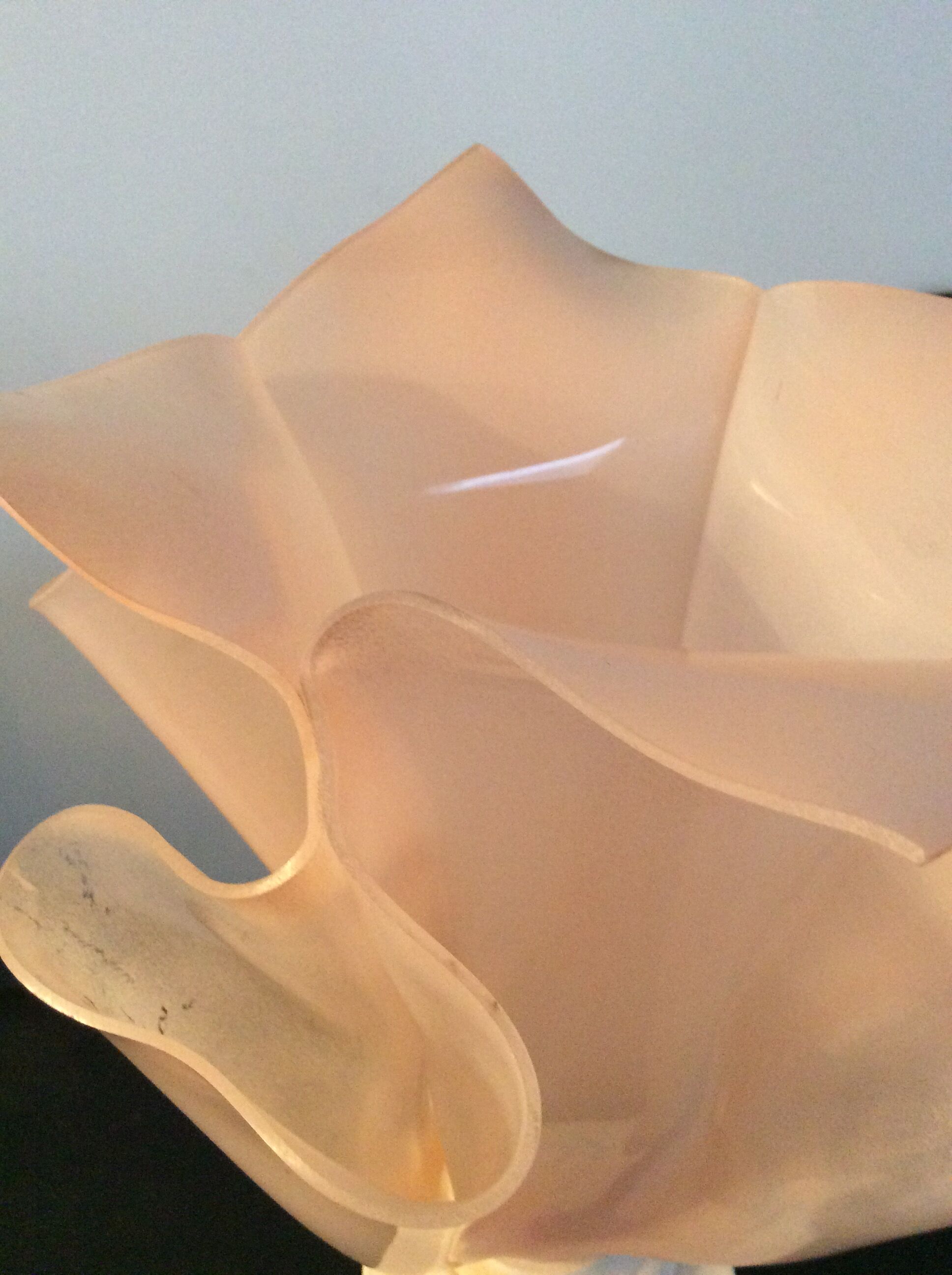 Vintage Soleillade handkerchief lamp from the 80s