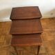 Scandinavian nesting tables Mobelintarsia