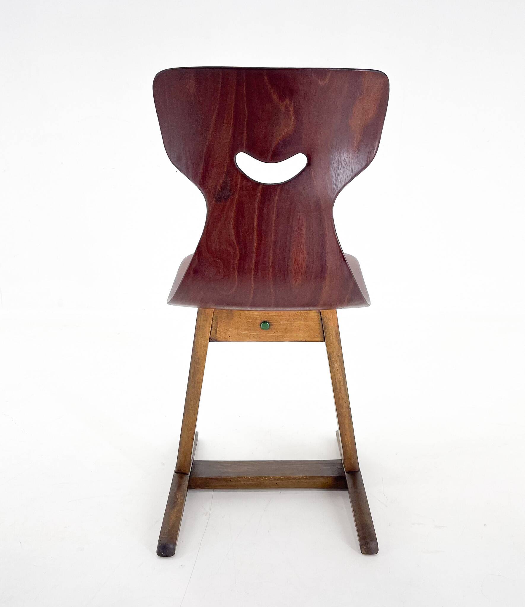 1960s Chair Designed by Adam Stegner, Germany, Labeled