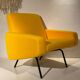 Armchair model 743 by Joseph-André Motte published by Steiner, circa 1958.