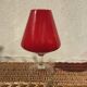 Vintage red vase Italy 1970