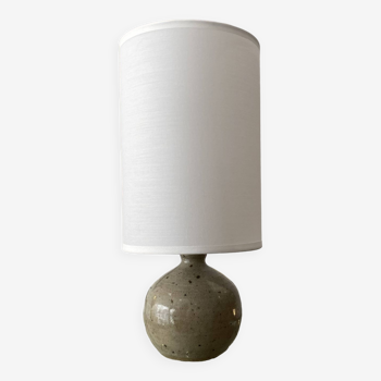 vintage pyrite sandstone table lamp