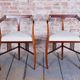 Czech Art Deco Dining Table and Chairs by J. Kotěra for Josef Motka - Litovel, 1900s, Set of 4
