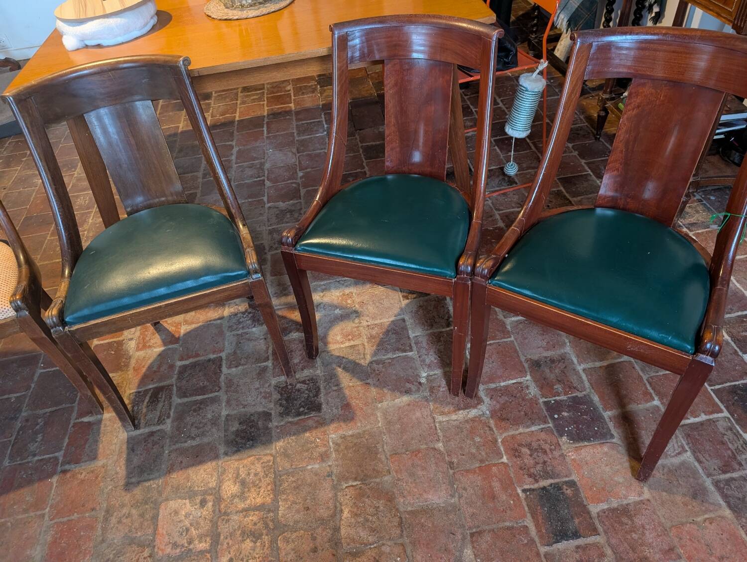 Set of 4 Empire style chairs