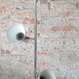 Vintage silver floor lamp, 1970