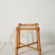 Bamboo Plant Stand with Frosted Glass