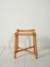 Bamboo Plant Stand with Frosted Glass