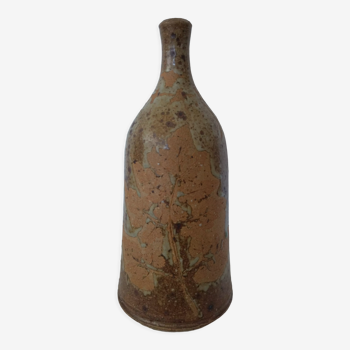 Alain Blanchard stoneware bottle vase