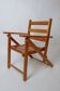 Vintage folding teak chair for children