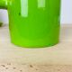 Green ceramic teapot 50s vintage