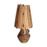 Olivier Pettit Vallauris ceramic lamp