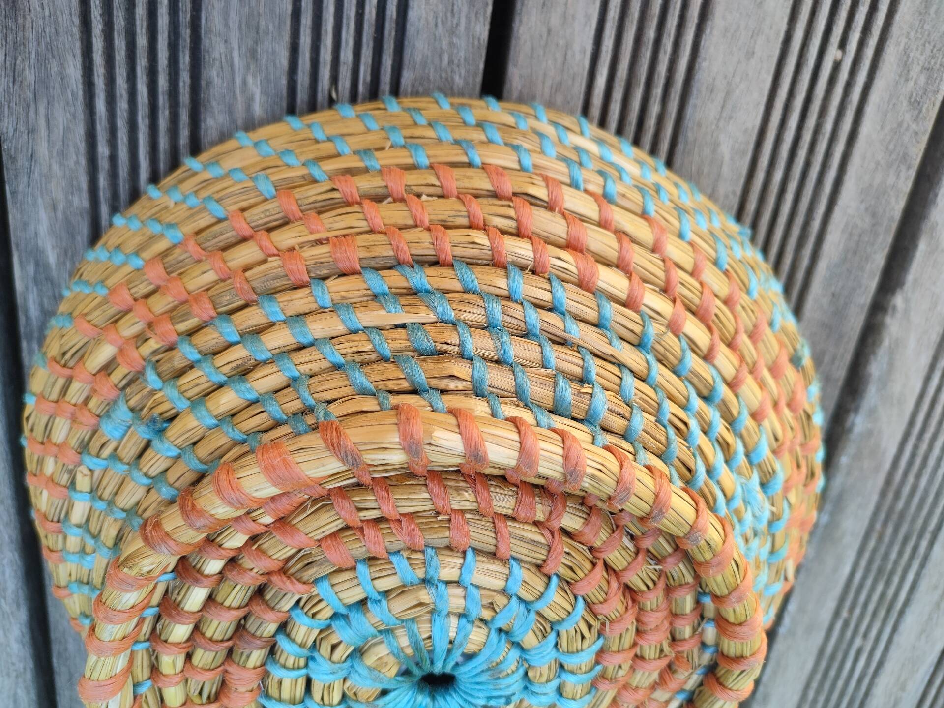 Corbeille, panier ,bohème et vintage