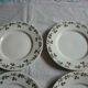 Set of 4 plates earthenware somain, RIM fruit slushie