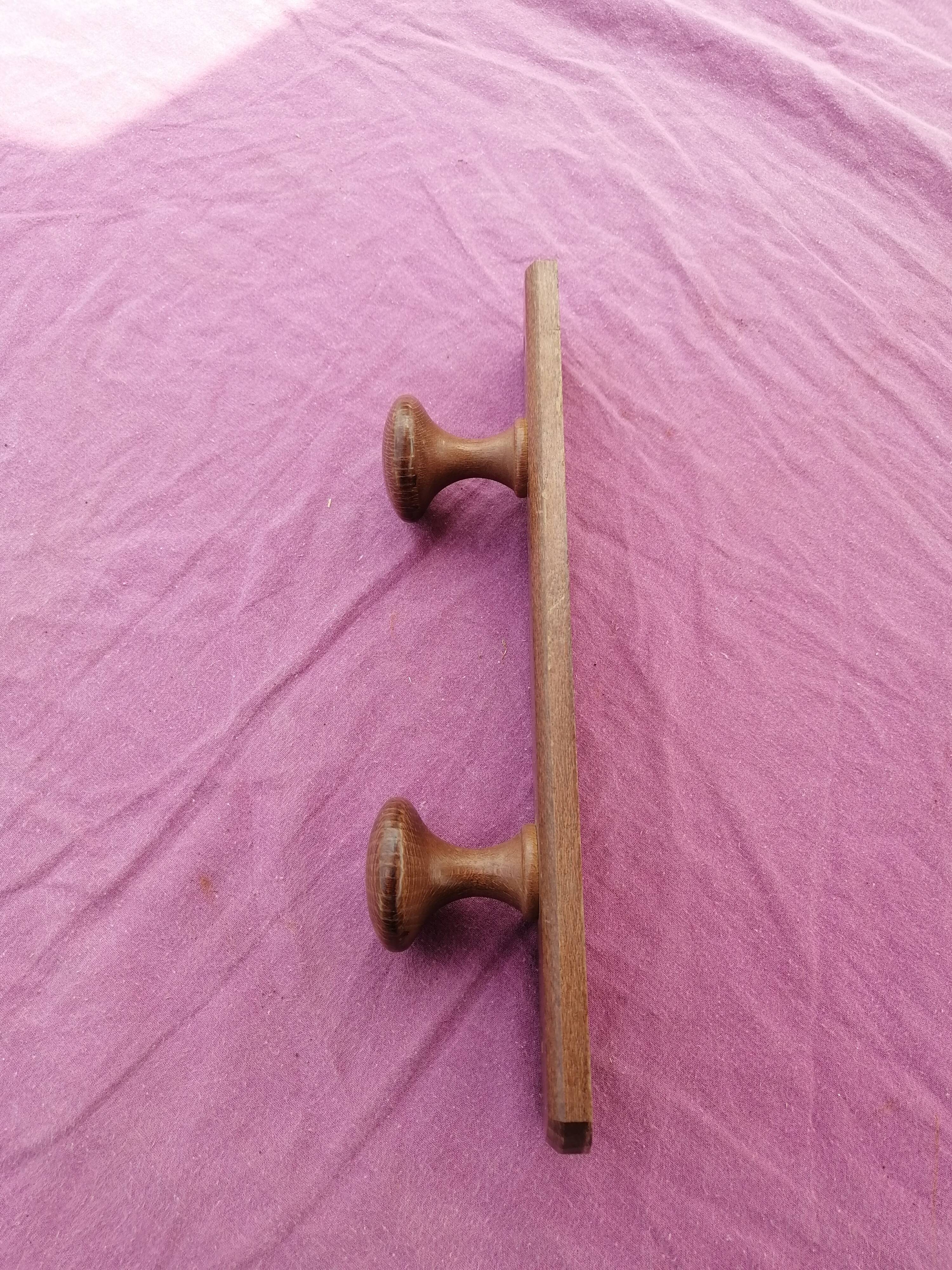 Wall coat rack 2 pateres