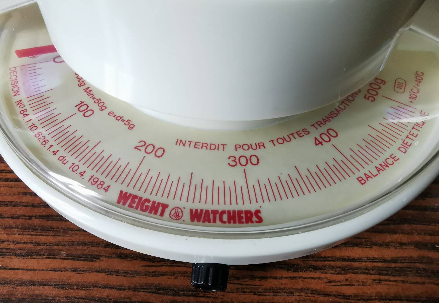 Vintage Weight Watcher scale