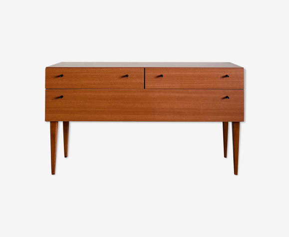 Enfilade pieds fuseaux ouest allemade 3K Möbel vintage années 60